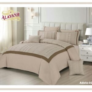 لـحـاف جـاكـار اديــلا كـيـنـج سـايـز  8 قـطـع