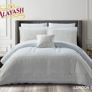 لـحـاف لــنــدن كـيـنـج 7 قـطـع دانـتـيـل