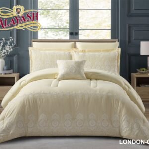 لـحـاف لــنــدن كـيـنـج 7 قـطـع دانـتـيـل