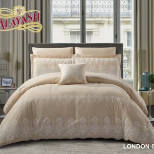 لـحـاف لــنــدن كـيـنـج 7 قـطـع دانـتـيـل