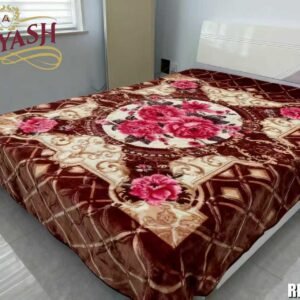 بطانيه ريلاكس مقاس 240×220 سم طبقه واحده (1 PLY) مشجر