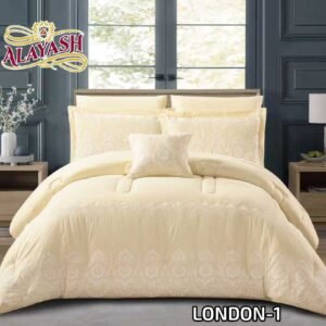 لـحـاف لــنــدن كـيـنـج 7 قـطـع دانـتـيـل